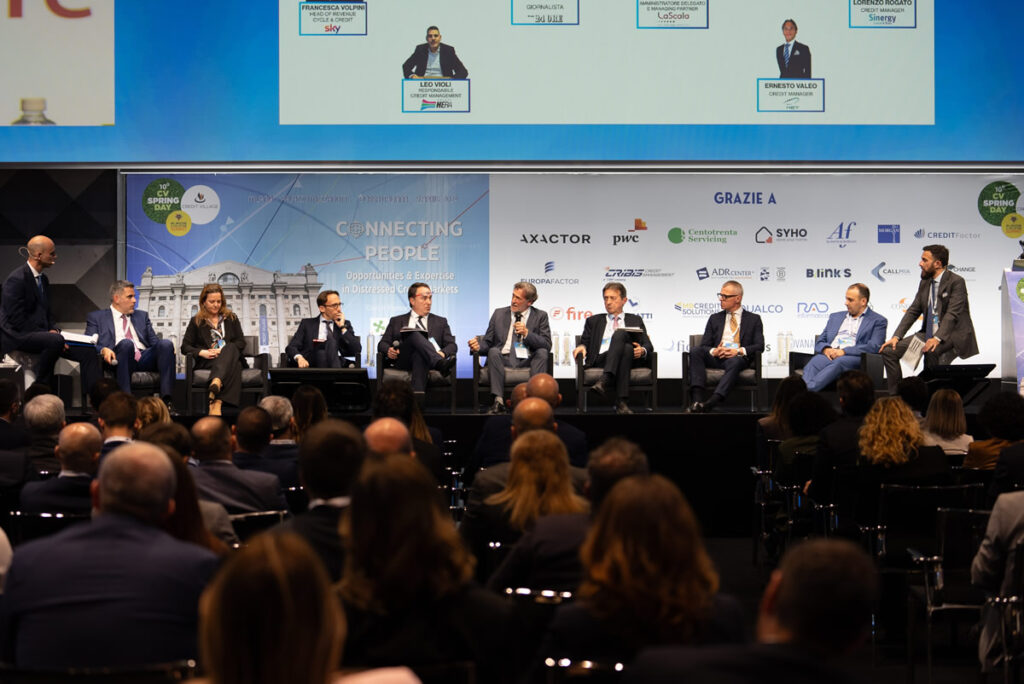 L'intervento di Abis sul palco del CVSpring